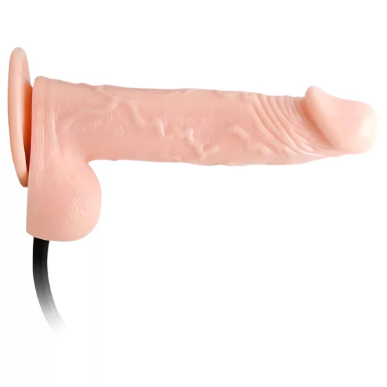 Baile Inflatable - nafukovací realistický vibrátor (prírodná farba)