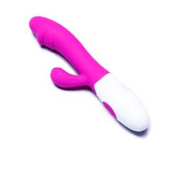   Pretty Love Snappy - vodotesný vibrátor na bod G s ramenom na klitoris (fialový)