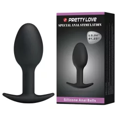 Pretty Love - análny dildo - čierne