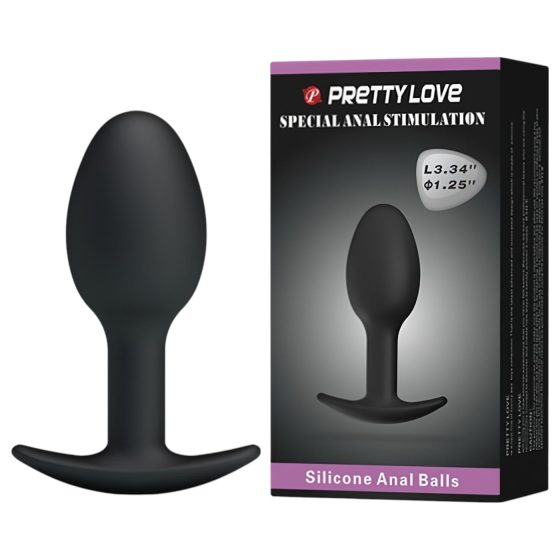 Pretty Love - análny dildo - čierne