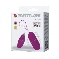   Pretty Love - vibračné vajíčko s diaľkovým ovládaním - ružové