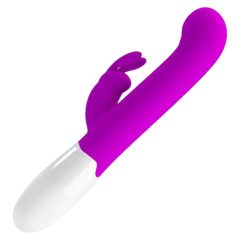   Pretty Love Centaur - vodotesný vibrátor na bod G s ramenom na klitoris (fialový)