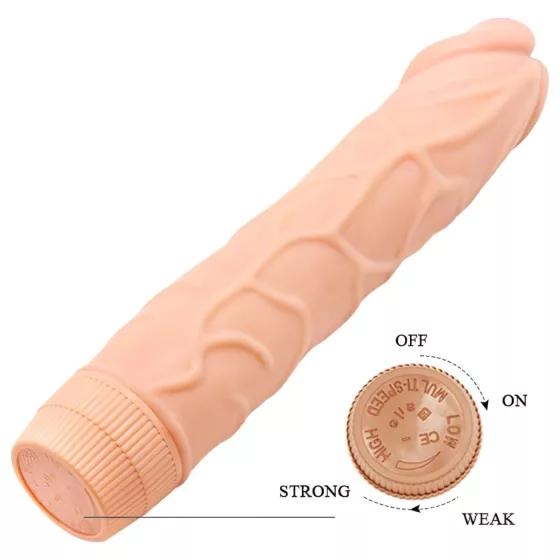 Baile Barbara - realistický vibrátor - 22,5 cm - telová farba