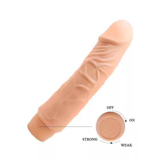 Baile Barbara - realistický vibrátor - 19,5 cm (telová farba)