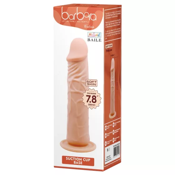 Baile Barbara Calvin - realistický dildo - 20 cm - naturálna farba