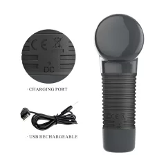 Pretty Love - masážna pištoľ - vibračná - čierna