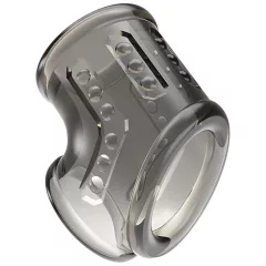   Pretty Love - erekčný krúžok na penis a semenníky (priehľadný)