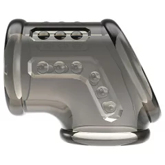   Pretty Love - erekčný krúžok na penis a semenníky (priehľadný)