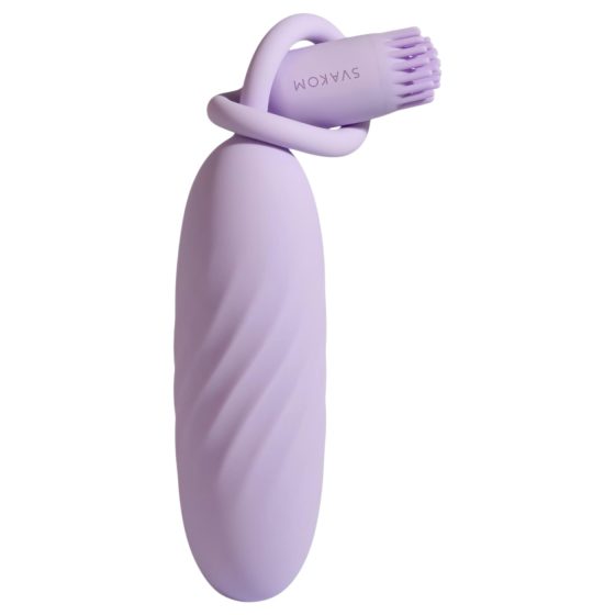 Svakom Plume - 2v1 vibračné vajíčko (fialové)