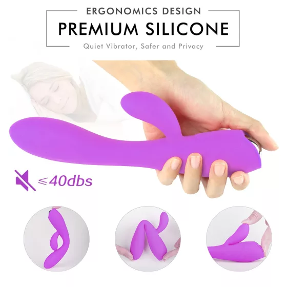 Sex HD Muses - vibrátor na batérie - vodotesný - fialový