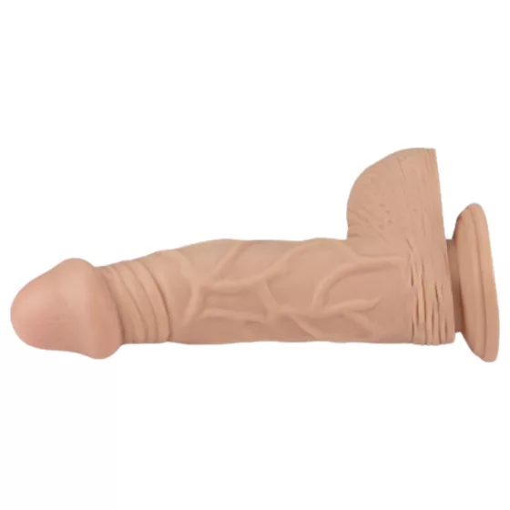 Lovetoy Real Extreme - realistický dildó s prísavkou - 23 cm - telová farba