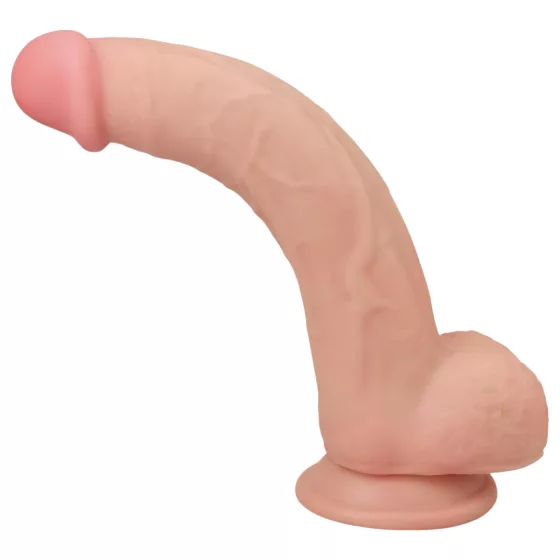 Lovetoy - realistický dvojvrstvový dildo - natúr - 23 cm