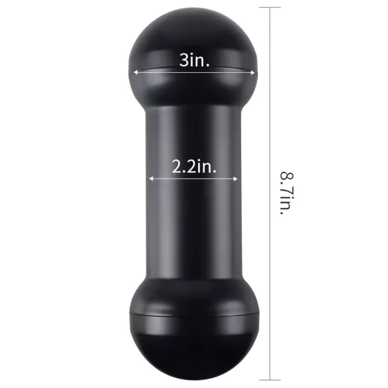 Lovetoy - masturbátor vagína a anál - realistický silikón - naturálny odtieň