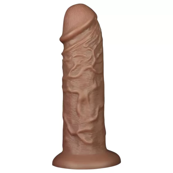 Lovetoy Chubby - realistický dildo s prísavkou - 25 cm - telová farba