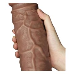   Lovetoy Chubby - realistický prísavkový dildó 25cm (naturálny)