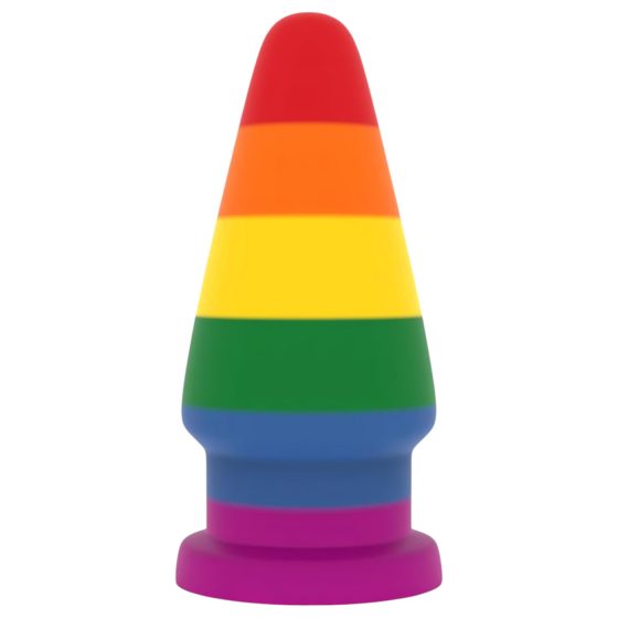 Lovetoy Prider - análny expandér - 15cm (dúha)