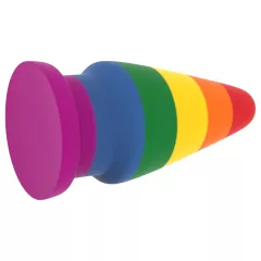   Lovetoy Prider - análny rozťahovací plug - 15 cm (dúhový)