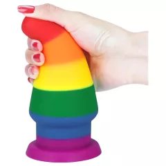   Lovetoy Prider - análny rozťahovací plug - 15 cm (dúhový)