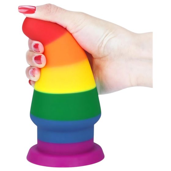 Lovetoy Prider - análny expandér - 15cm (dúha)