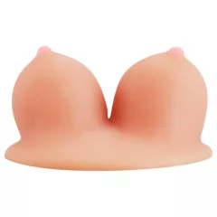   Lovetoy - držiak na telefón s prísavkou - prsia - naturálny