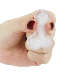 Forma na ľad v tvare penisu (ružová)