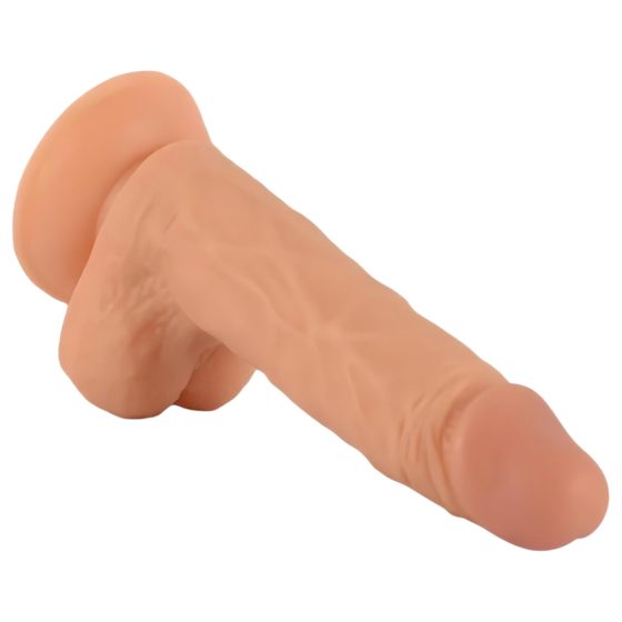 Mr. Rude - realistický prísavný dildo - 19 cm (prírodný)