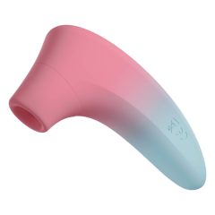   LOVENSE Tenera 2 - inteligentný vodotesný stimulátor klitorisu so vzduchovou vlnou (modro-ružový)