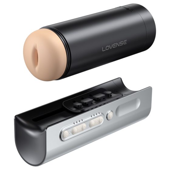 Lovense - masturbátor pre mužov - inteligentný pohyb hore-dole - čierny