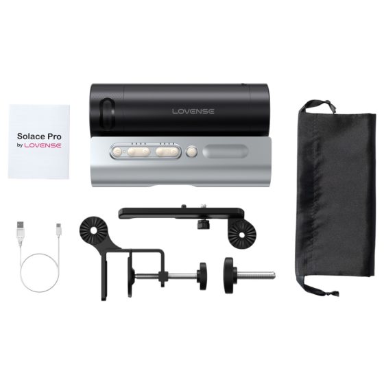 Lovense - masturbátor pre mužov - inteligentný pohyb hore-dole - čierny