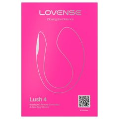 LOVENSE Lush 4 - inteligentné vibrovajce (ružové)