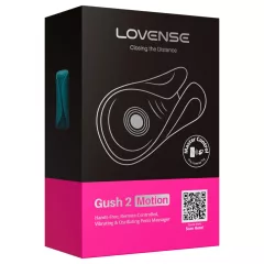   Lovense Gush 2 - vibrátor na žaluď ovládaný aplikáciou (tyrkysový)
