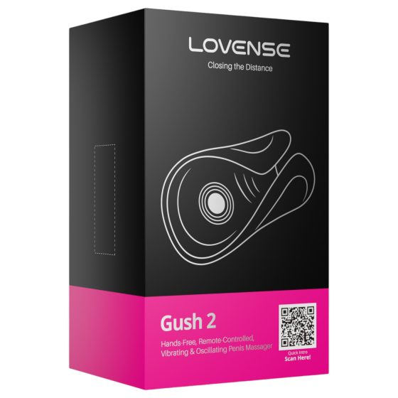 LOVENSE Gush 2 - vibrátor na žaluď - tyrkysový