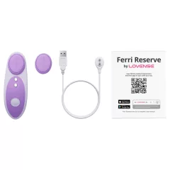   Lovense Ferri Reserve - magnetický vibračný stimulátor do nohavičiek (fialový)