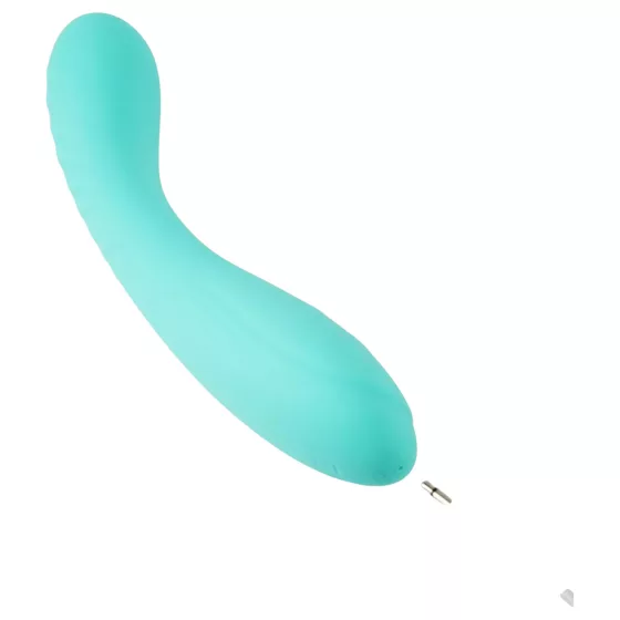 Tracy's Dog Teal - vibrátor na G-bod - nabíjateľný - tyrkysový