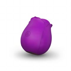   Tracy's Dog Rose - dobíjací, vodotesný, vzduchovo-vlnový stimulátor klitorisu (fialový)