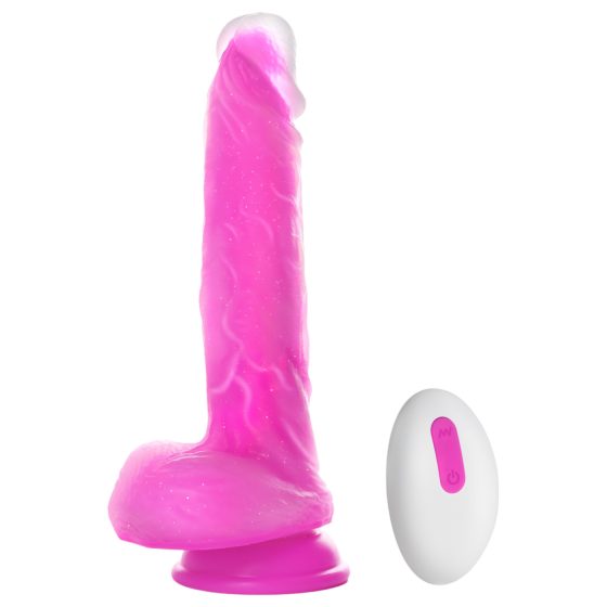 Jelivoy-Mid od Tracy's Dog - realistický vibrátor - 20 cm (ružový)