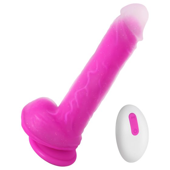 Jelivoy-Mid od Tracy's Dog - realistický vibrátor - 20 cm (ružový)