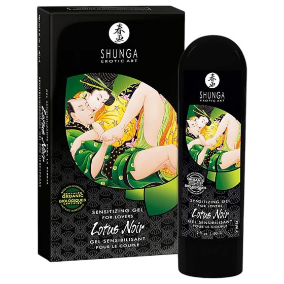 Shunga Lotus Noir - unisex stimulačný gél (60ml)