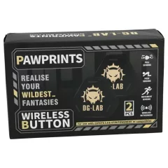   DG-LAB PawPrints - bezdrôtové senzorové tlačidlo (čierne) - 2 ks
