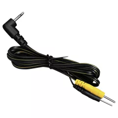   DG-LAB - elektródový kábel z 2,5 mm jacku na 2 mm kolíky (čierny)