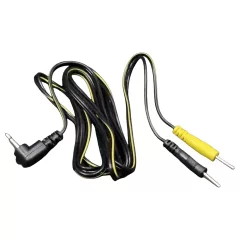   DG-LAB - elektródový kábel z 2,5 mm jacku na 2 mm kolíky (čierny)