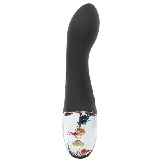 LOVISS Flower - vibrátor na bod G (čierny)
