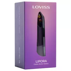LOVISS Flower - mini tyčový vibrátor (fialový)