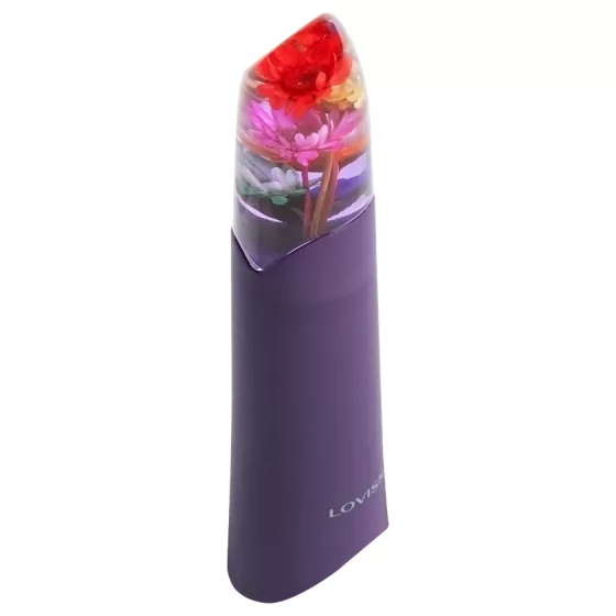 LOVISS Flower - mini tyčový vibrátor (fialový)