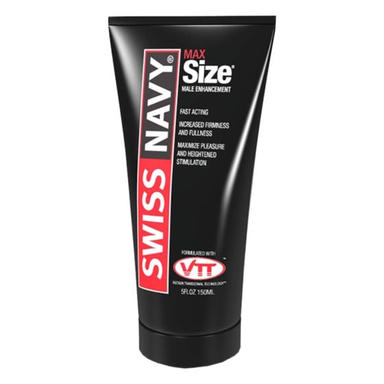 Swiss Navy MAX Size - stimulačný krém pre mužov (150 ml)