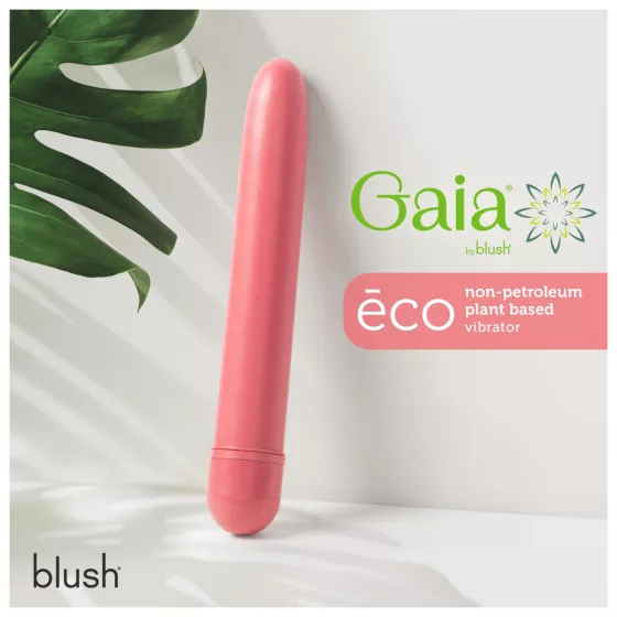 Gaia - vibrátor - ekologický, veľký - ružový