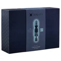   X'TENSITY - Hlbokostimulačný vákuový pánsky masturbátor (čierny)