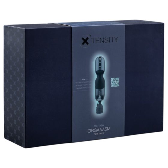 Xtensity 1 - masturbátor pre mužov - vákuový pulzujúci - čierny