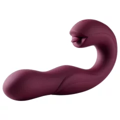   Honey Play Box Joi - vibrátor na G-bod s rotáciou a lízaním - fialový