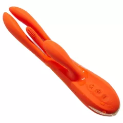   Honey Play Box Terri - vibrátor s klitorisovým ramienkom ovládaný aplikáciou (oranžový)